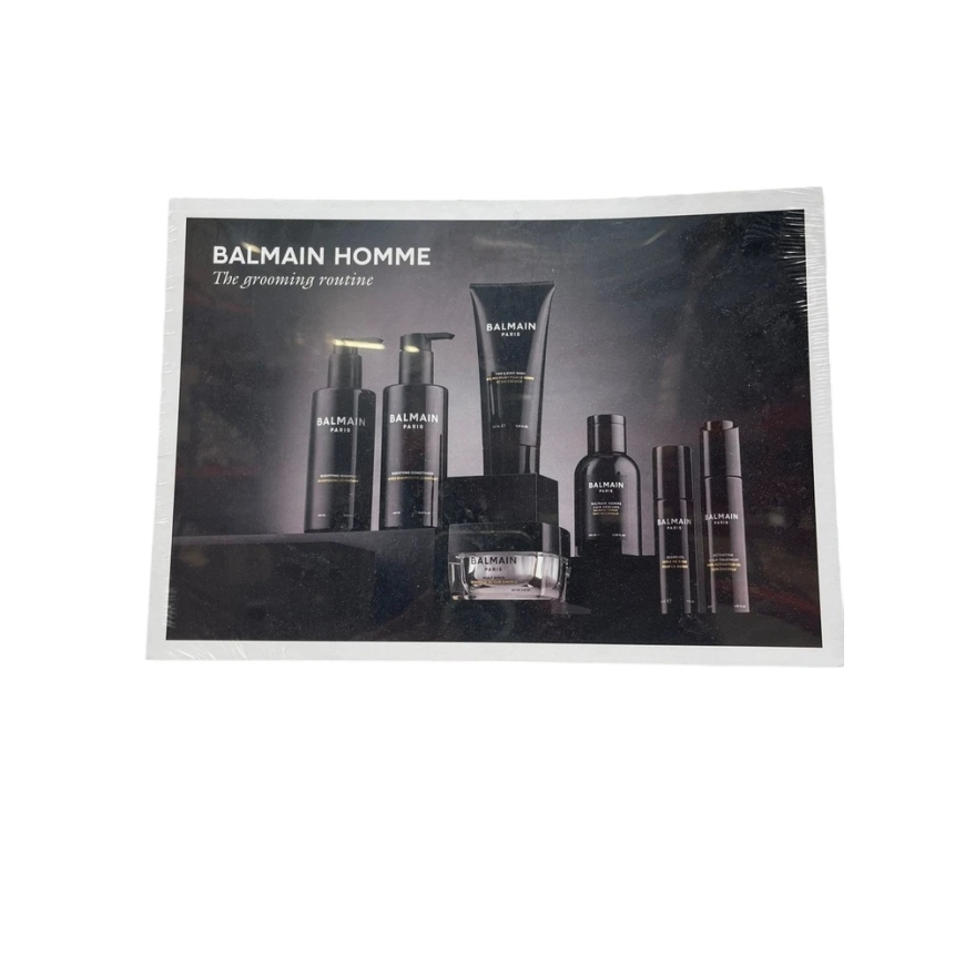 Balmain Professionnel, Homme, Card, Juodas & Baltas