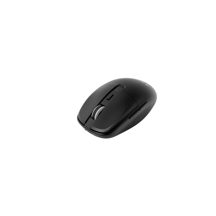 Gembird MUSW2-6B-01 divu režīmu bezvadu pele (2.4G + BT), 1600 DPI, 6 pogas, melna – 3