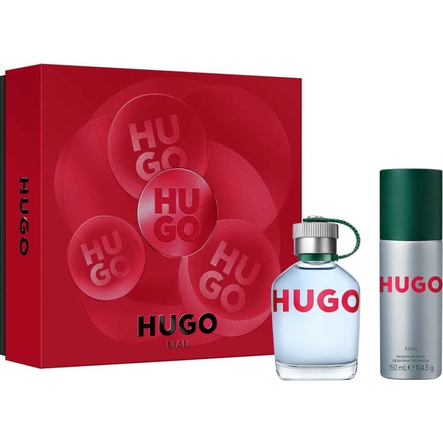 Hugo Boss - XMAS Hugo Man EDT 75 ml + deodorant 150 ml