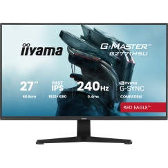 iiyama G-MASTER G2771HSU-B1 tietokoneen litteä näyttö 68,6 cm (27") 1920 x 1080 pikseliä Full HD Mus