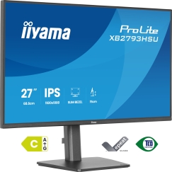 iiyama ProLite XB2793HSU-B1 tietokoneen litteä näyttö 68,6 cm (27") 1920 x 1080 pikseliä Full HD LED
