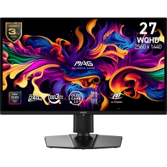 MSI MAG 274QP QD-OLED X24 tietokoneen litteä näyttö 67,3 cm (26.5") 2560 x 1440 pikseliä Wide Quad H