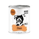PAKA ZWIERZAKA PEPE Brieža gaļa mono - slapjā barība suņiem - 800g PAKA ZWIERZAKA PEPE Brieža gaļa mono - slapjā barība suņiem - 800g