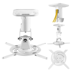 Maclean Ceiling Mount/Hanger for Projectors, Steel, 180–310 mm, up to 15 kg, MC-208 W