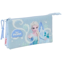Safta Disney Frozen triple pencil case