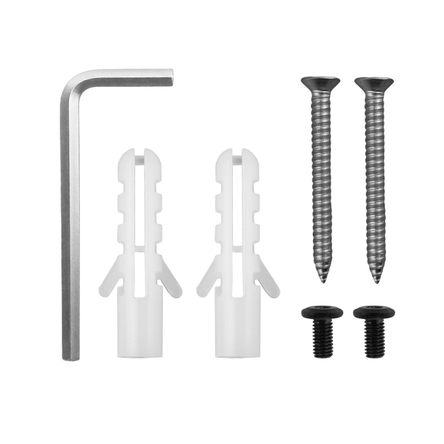 Maclean Horizontal Wall-Mounted Bike Rack, Steel, Max. Load 30 kg, Adjustable Angle, MC-172 – 4
