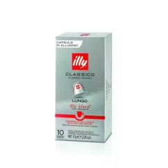 Illy NESPRESSO, Lungo - melnai kafijai, 10 gab