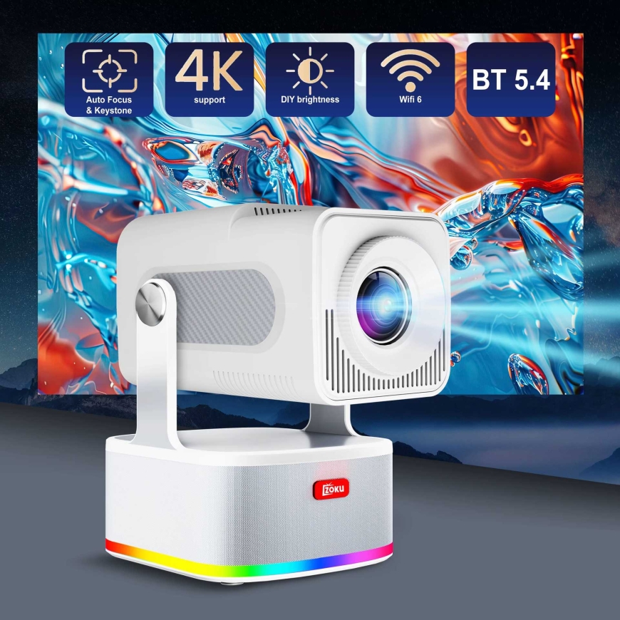 Riff HCS350 PLUS 4in1 Projektori / Karaoke / Pelit / Kauko-ohjain