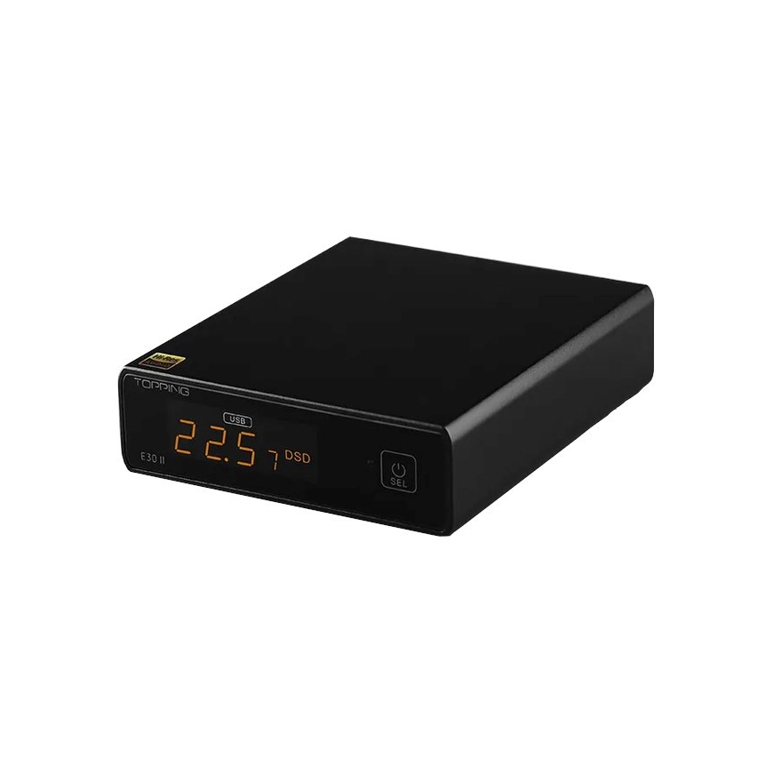 Topping E30 II BK - Hi-Fi klases USB DAC, melns