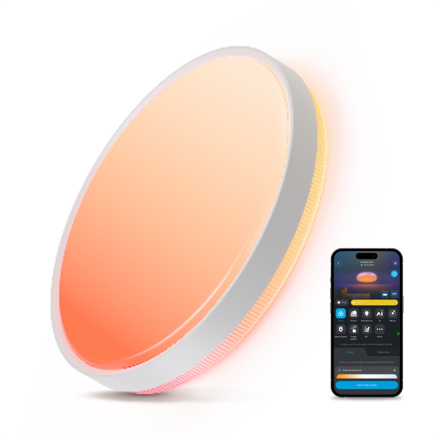 Govee Round Smart Ceiling Light Pro round ceiling light, 46 cm – 3