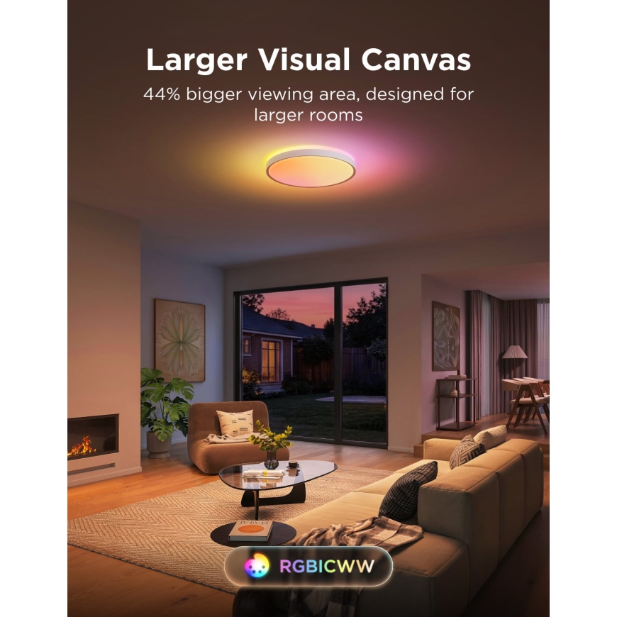 Govee Round Smart Ceiling Light Pro round ceiling light, 46 cm – 5