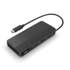 Lenovo 40B90000WW док-станция для ноутбука Проводная USB 3.2 Gen 1 (3.1 Gen 1) Type-C Черный