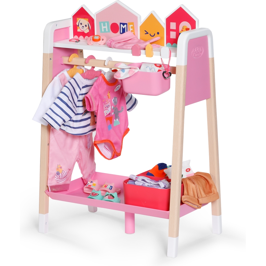 BABY born lelles apģērbu pakaramais ar spoguli – 4
