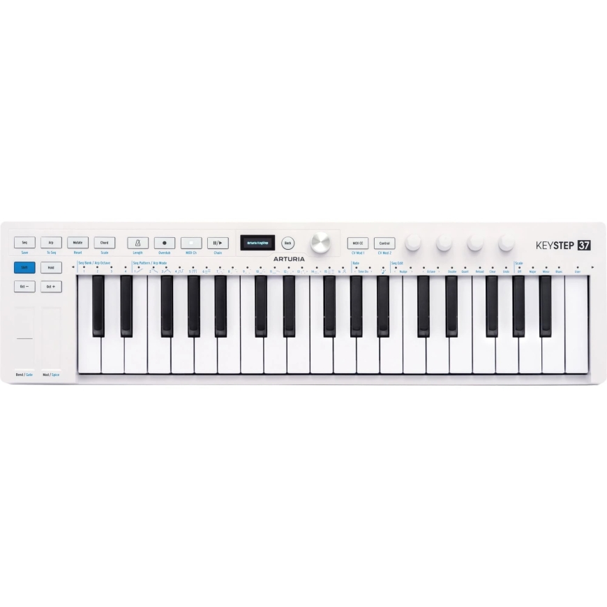 ARTURIA KeyStep 37 mk2 MIDI-kontroller, valge