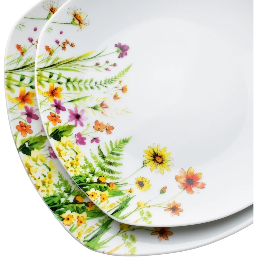 Affek Design LEA GELB 18-osaline õhtusöögi serveering, kauss 500 ml, 16,5/19,5/22 cm – 4