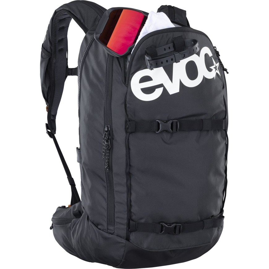 Evoc LINE 22 E2 lumivyöryreppu, 22 l, musta – 3