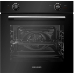 Įmontuojama orkaitė 72L su savaiminio išsivalymo funkcija, HBO-M7210GCDRC-GBK HEINNER