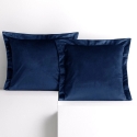 Aksuma spilvenu pārvalki 45 × 45 cm, indigo, 2 gab.
