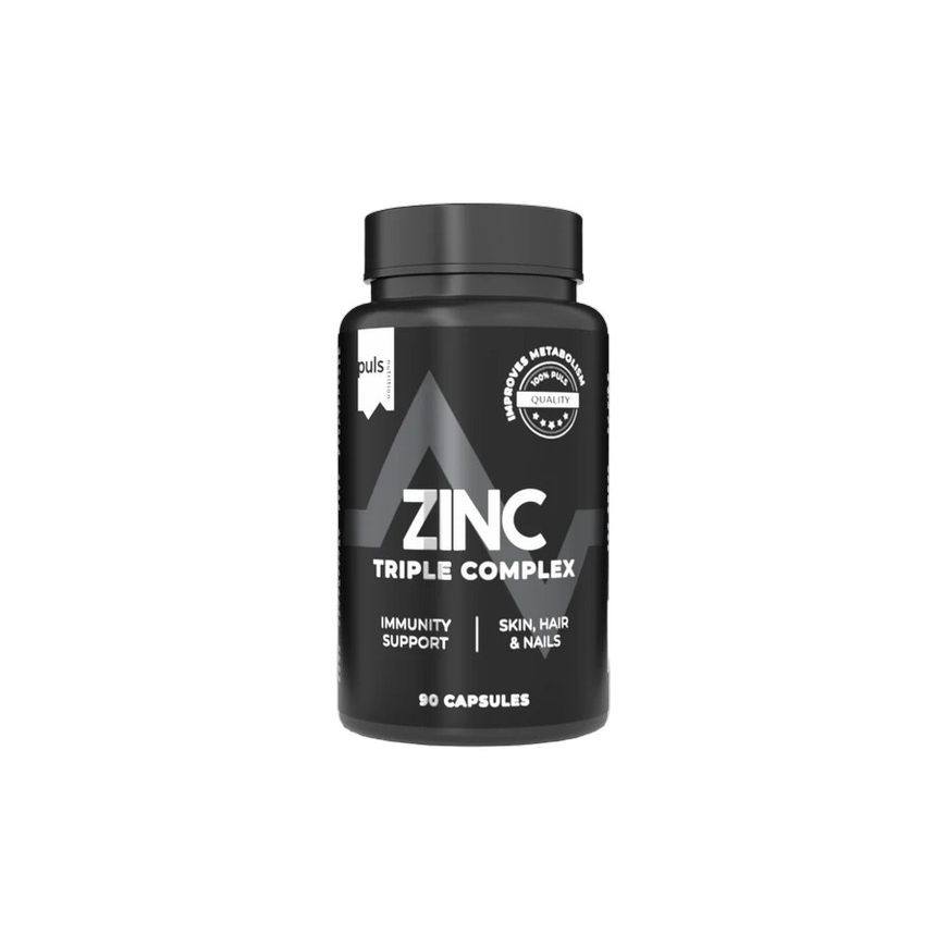 Puls Nutrition Tripla Sinkki, 90 kaps