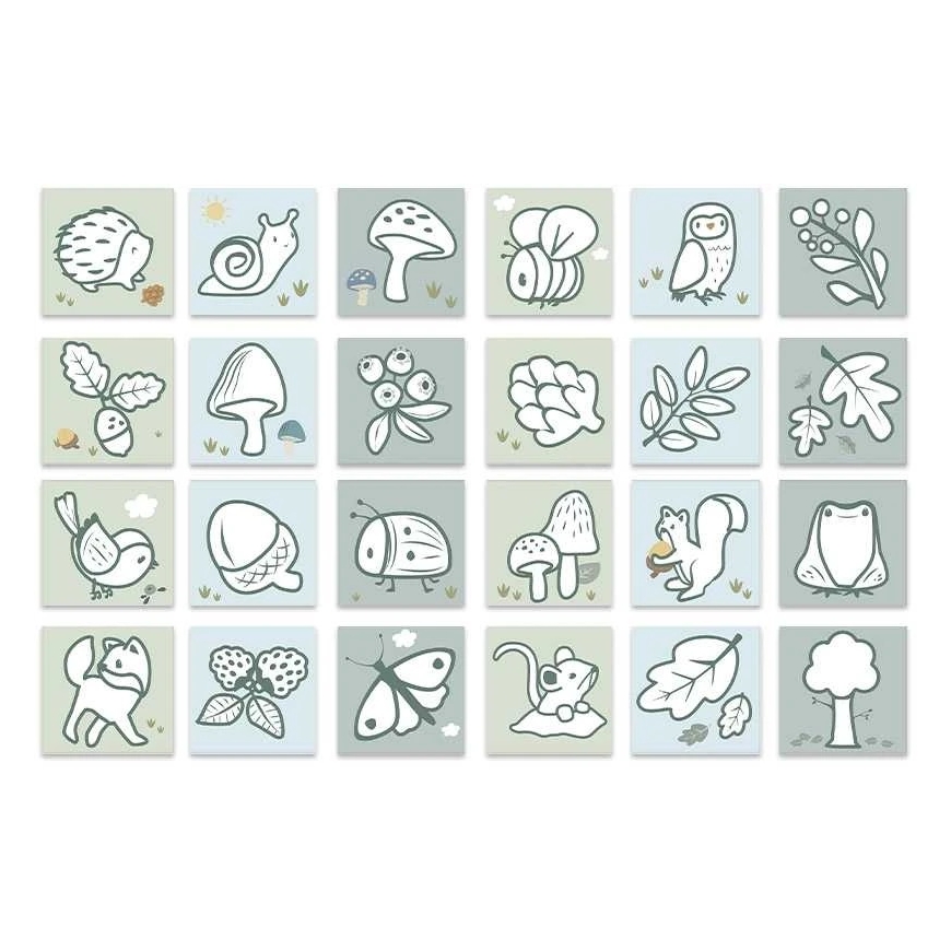 Little Dutch Coloring Book Between the Lines 'Forest Friends' – 3