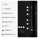 Hisense 85U7SE TV 2.16 m (85") 4K Ultra HD Smart TV Wi-Fi Black, Grey 1300 cd/m² Hisense 85U7SE TV 2.16 m (85") 4K Ultra HD Smart TV Wi-Fi Black, Grey 1300 cd/m²