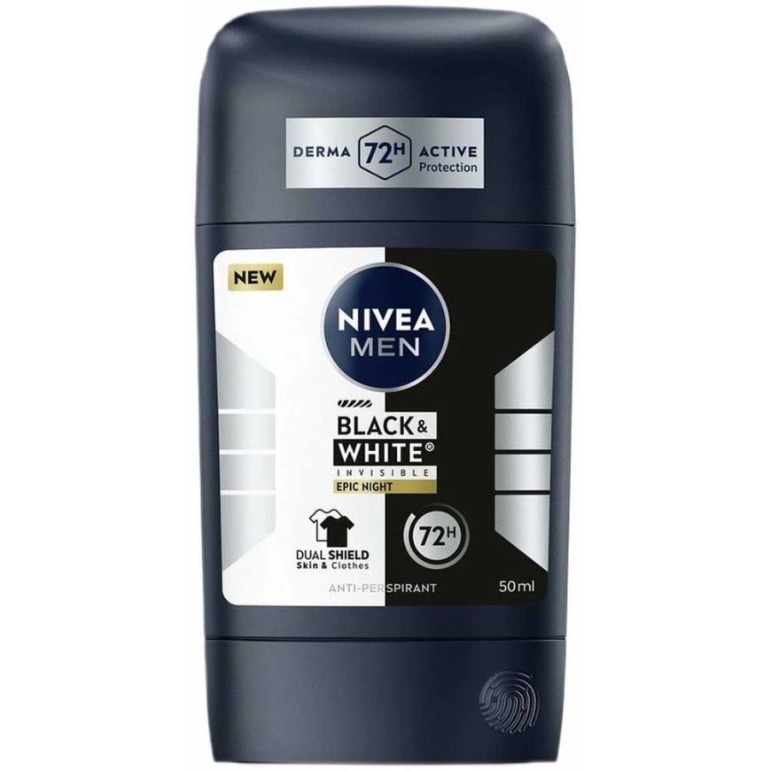Nivea Men Black & White Invisible Epic Night Antiperspirant, 50 ml – 2