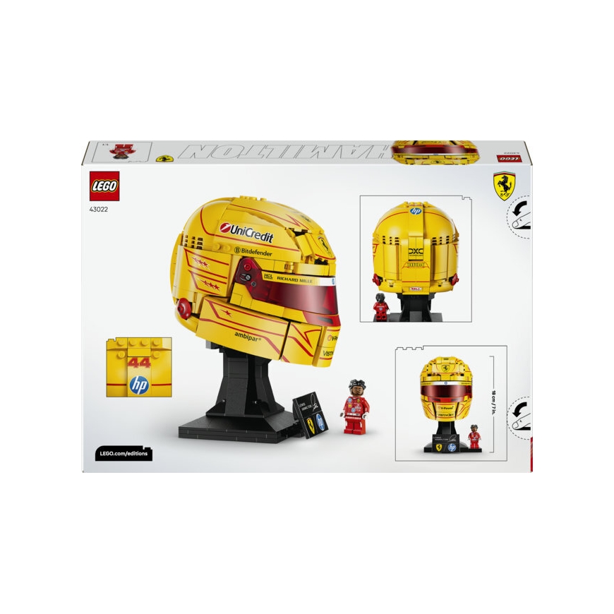 LEGO Editions 43022 Scuderia Ferrari HP helmet – Lewis Hamilton – 2
