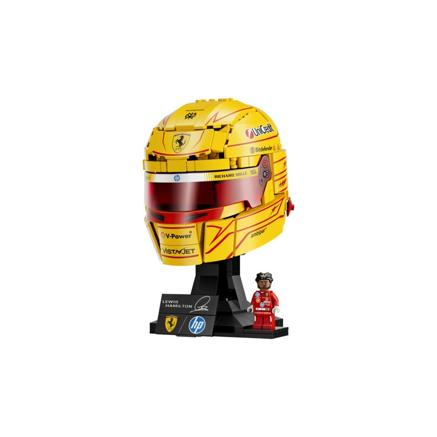 LEGO Editions 43022 Scuderia Ferrari HP helmet – Lewis Hamilton – 3