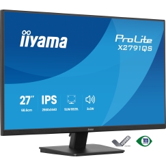 iiyama ProLite X2791QS-B1 tietokoneen litteä näyttö 68,6 cm (27") 2560 x 1440 pikseliä Quad HD LED M