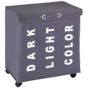 WENKO Grey Laundry Container - up to 116 liters WENKO Grey Laundry Container - up to 116 liters