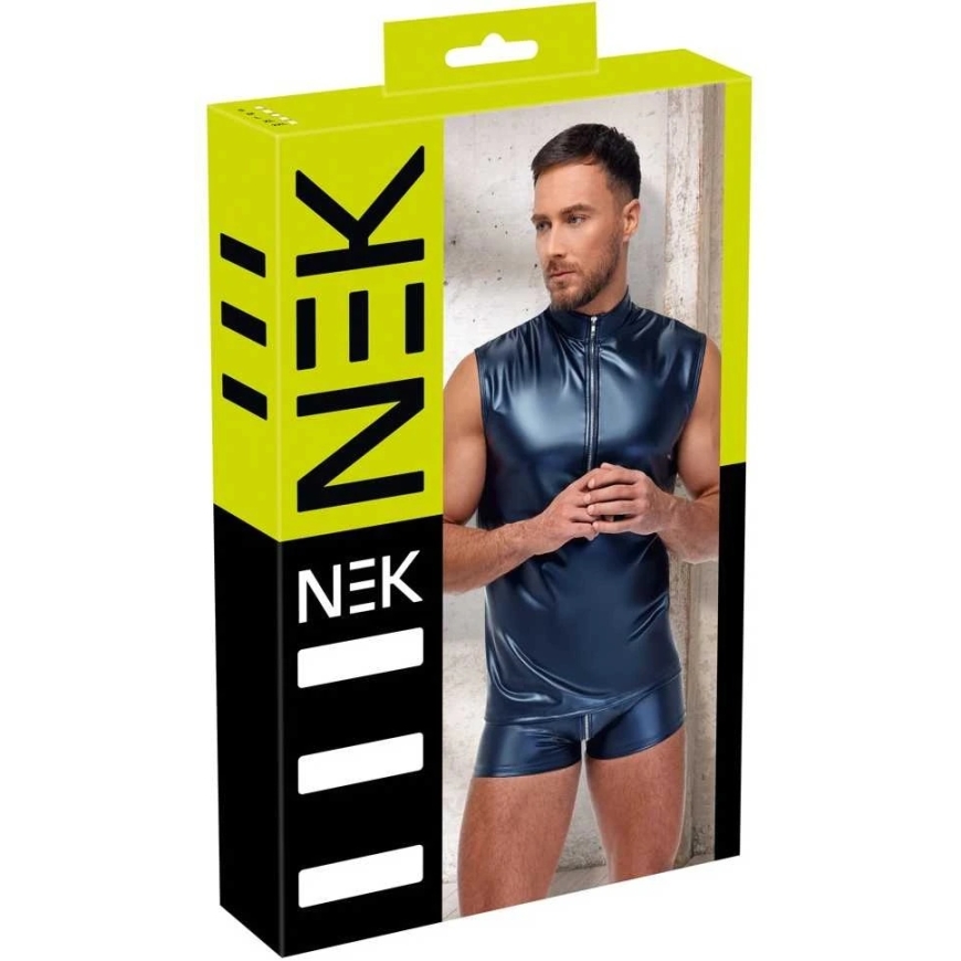 NEK Zila Vīriešu Krekls zils S