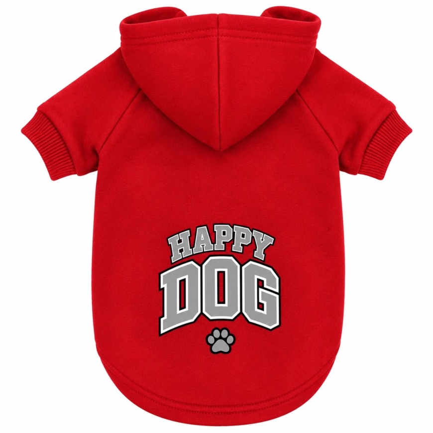 PCHEŁKA Happy Dog 26 Red - šunų drabužiai - dydis S