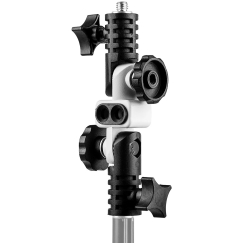 Mitoya Fotogrāfijas Piederums - Universālais Studijas Statīvs Alumiņa 180° Regulējams 15 cm