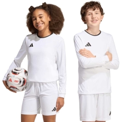 Marškinėliai vaikams adidas Entrada 26 Long Sleeve Jersey balta KF5874 (152cm)