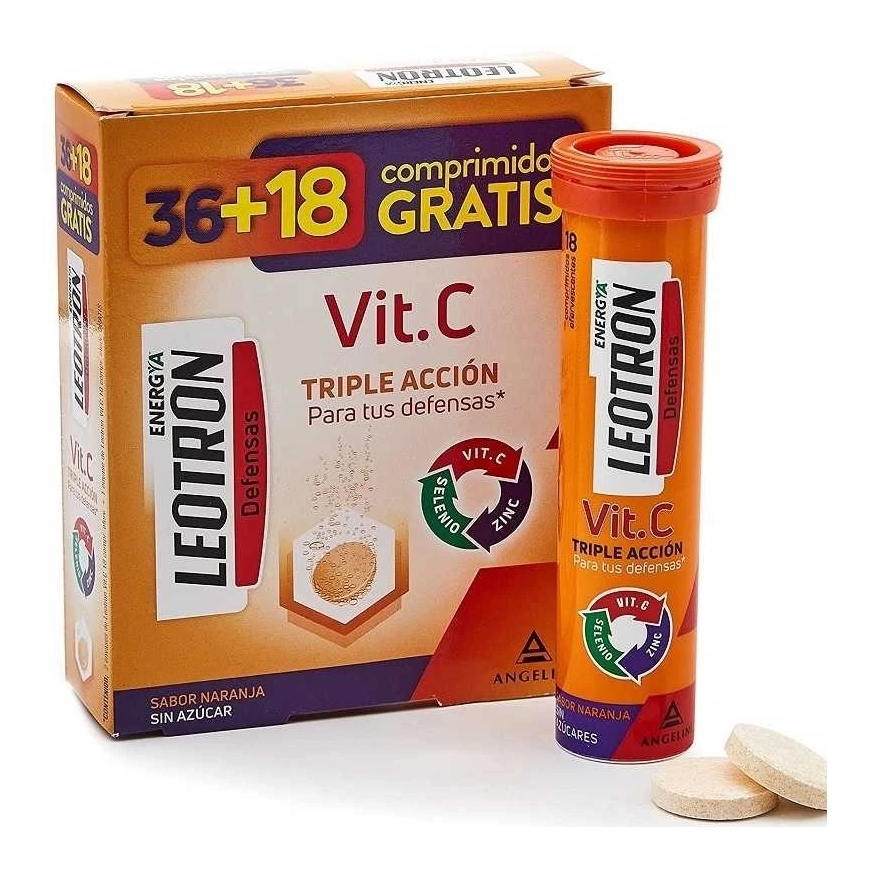 "Leotron" vitamin C 36 + 18 effervescent tablets
