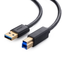 Ugreen 10372 USB-kaapeli USB 3.2 Gen 1 (3.1 Gen 1) 2 m USB A USB B Musta Ugreen 10372 USB-kaapeli USB 3.2 Gen 1 (3.1 Gen 1) 2 m USB A USB B Musta