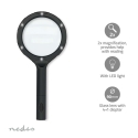 Nedis suurendusklaas LED-valgusega, must Nedis suurendusklaas LED-valgusega, must