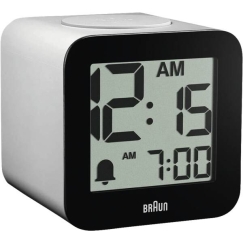 Braun BC25WP Quartz clock Другое Черный, Белый
