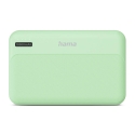 Hama Pocket 10 Litija polimērs (LiPo) 10000 mAh Zaļš Hama Pocket 10 Litija polimērs (LiPo) 10000 mAh Zaļš