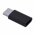 SAVIO Micro USB - USB Type-C adapter black SAVIO Micro USB - USB Type-C adapter black