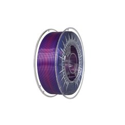 3D plastmasa Devil Design Silk Dual 1.75mm 1kg - Tumši sarkana / Super violeta