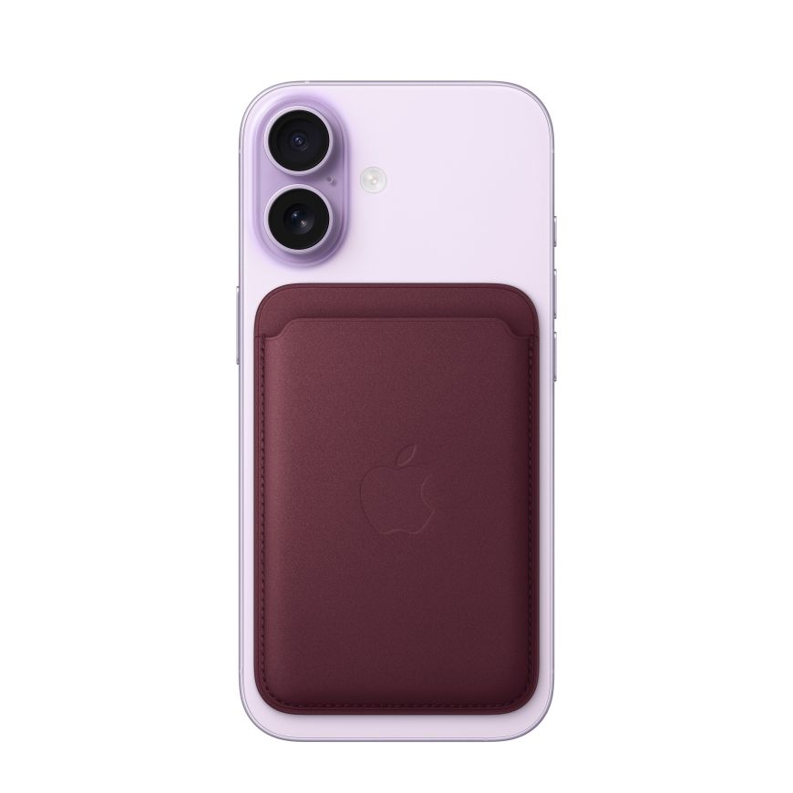Apple iPhone FineWoven-lompakko MagSafella, musta – 3