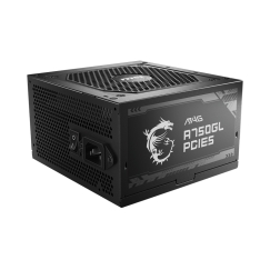 MSI MAG A750GL PCIE5 блок питания 750 W 20+4 pin ATX ATX Черный