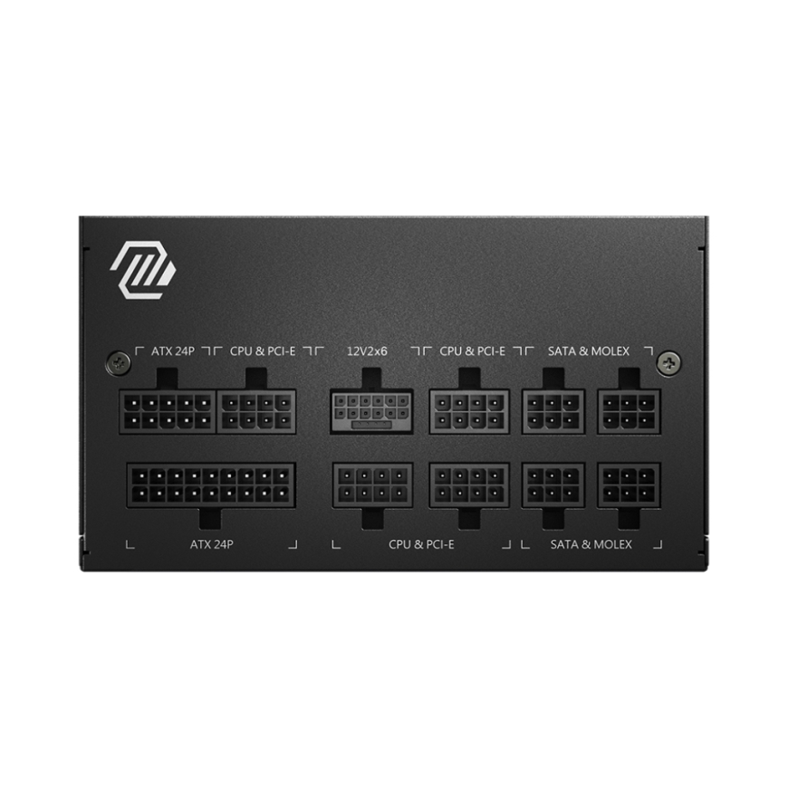 MSI MAG A750GL PCIE5 barošanas avotu vienība 750 W 20+4 pin ATX ATX Melns – 2