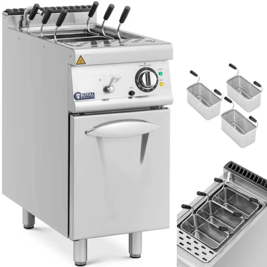 Royal Catering Pasta Keetja, elektriline, vabalt seisev, 400 V, 9 kW