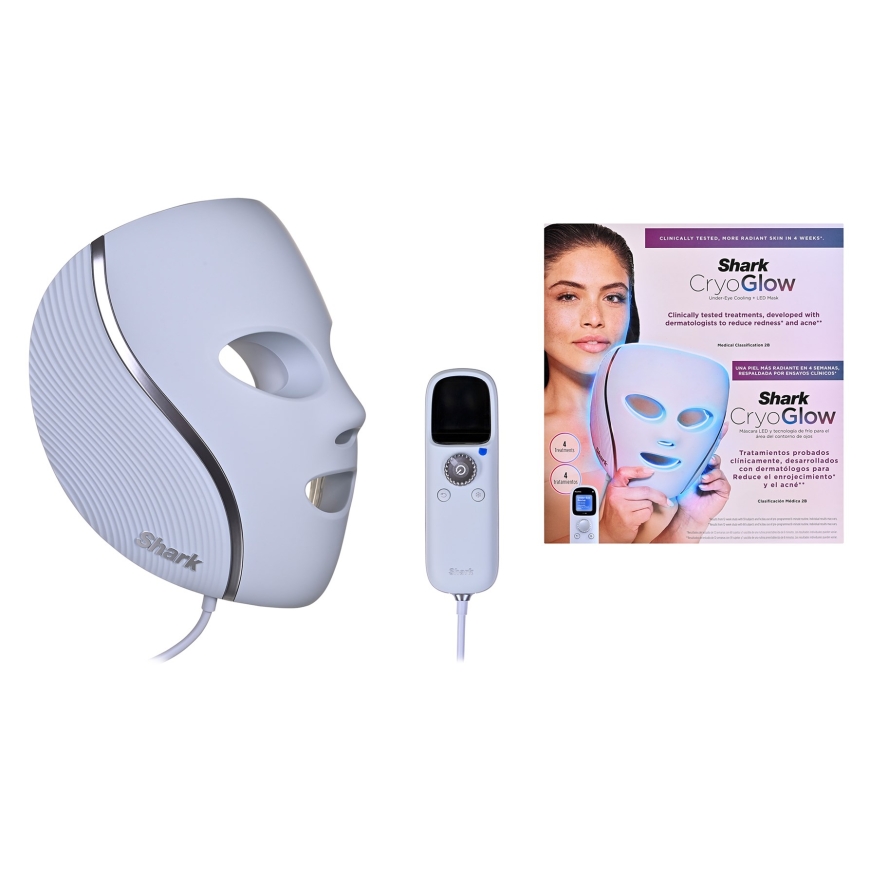 Shark CryoGlow FW312EU LED maska ar acu zonas dzesēšanu
