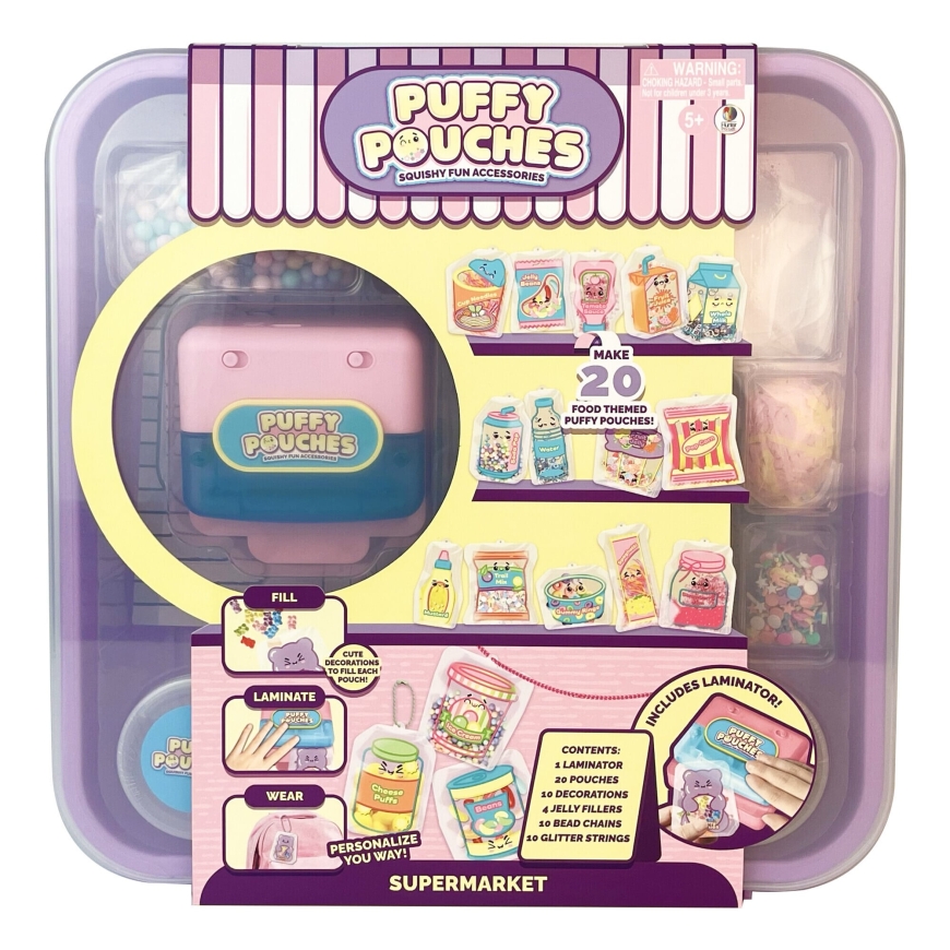 Puffy Pouches Deluxe askartelusetti
