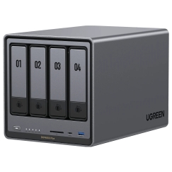 Ugreen NASync DXP4800 Plus NAS Lauaarvuti Intel® Pentium® Gold 8505 8 GB DDR5 0 TB UGOS Pro