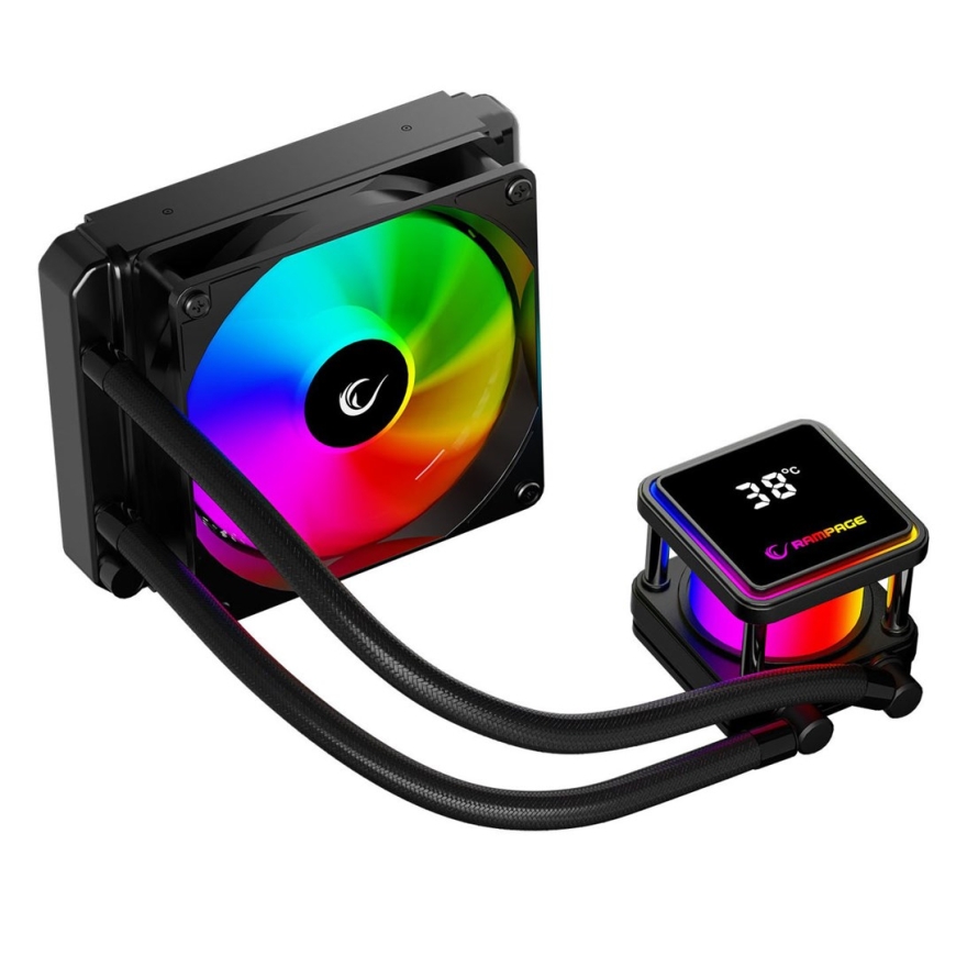 RAMPAGE INFINITE V120 ŪDENS DZESĒŠANAS KOMPLEKTS – Melns – 3