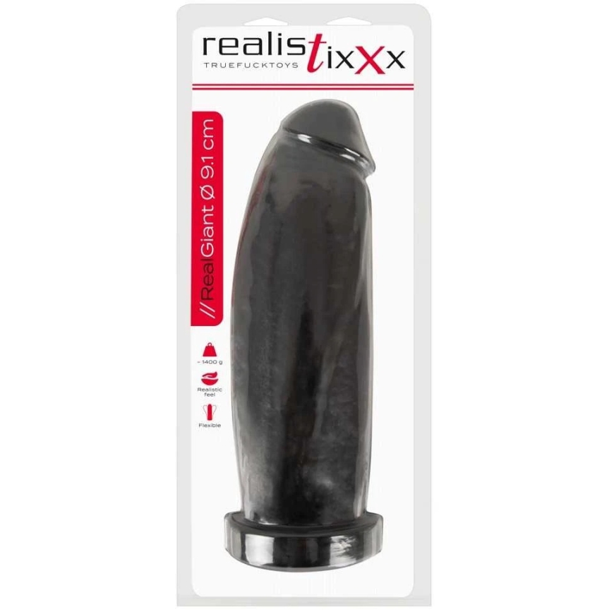 Realistixxx 9,1 cm jättimäinen dildo